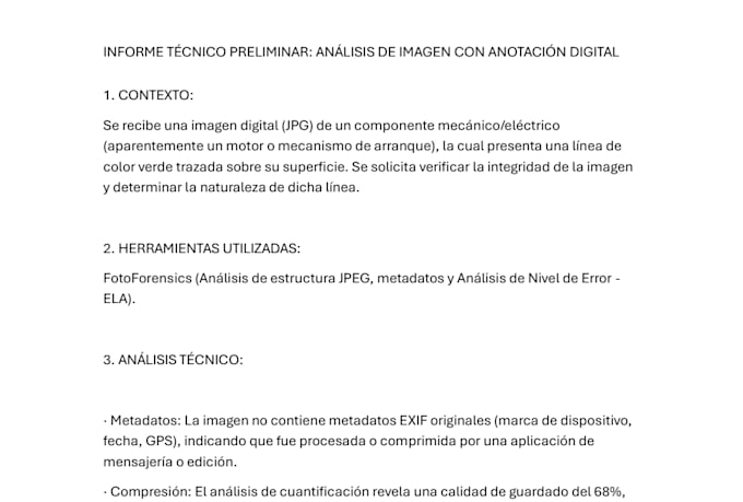 analyze image metadata and detect digital manipulation